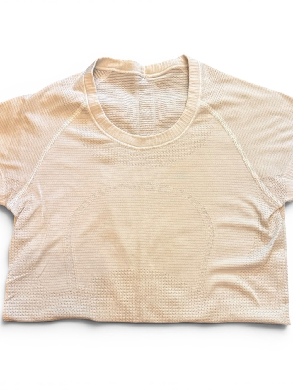 Lululemon Swiftly T-shirt Size 4 Off White